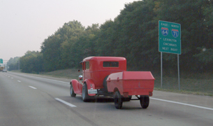 Louisville freeway to NSRA Nationals